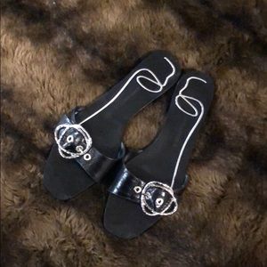 Zara Leather Sandals (Fits Like US 8.5/9)